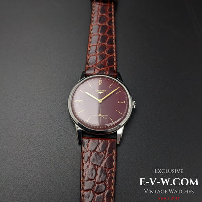 Longines Calatrava Classique / Cadran rouge / Cal. 30L / Vintage 1961