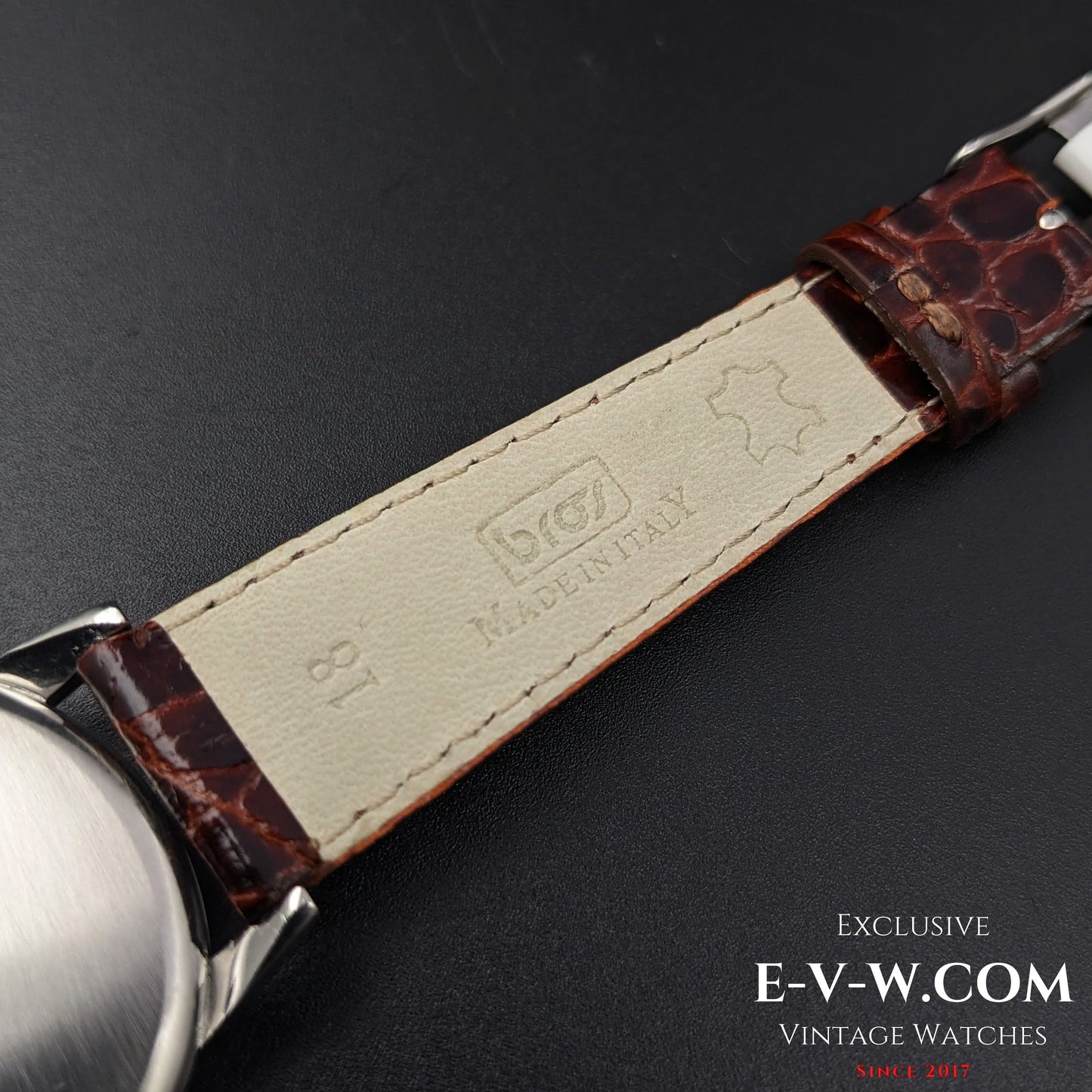 Longines Calatrava Classique / Cadran rouge / Cal. 30L / Vintage 1961