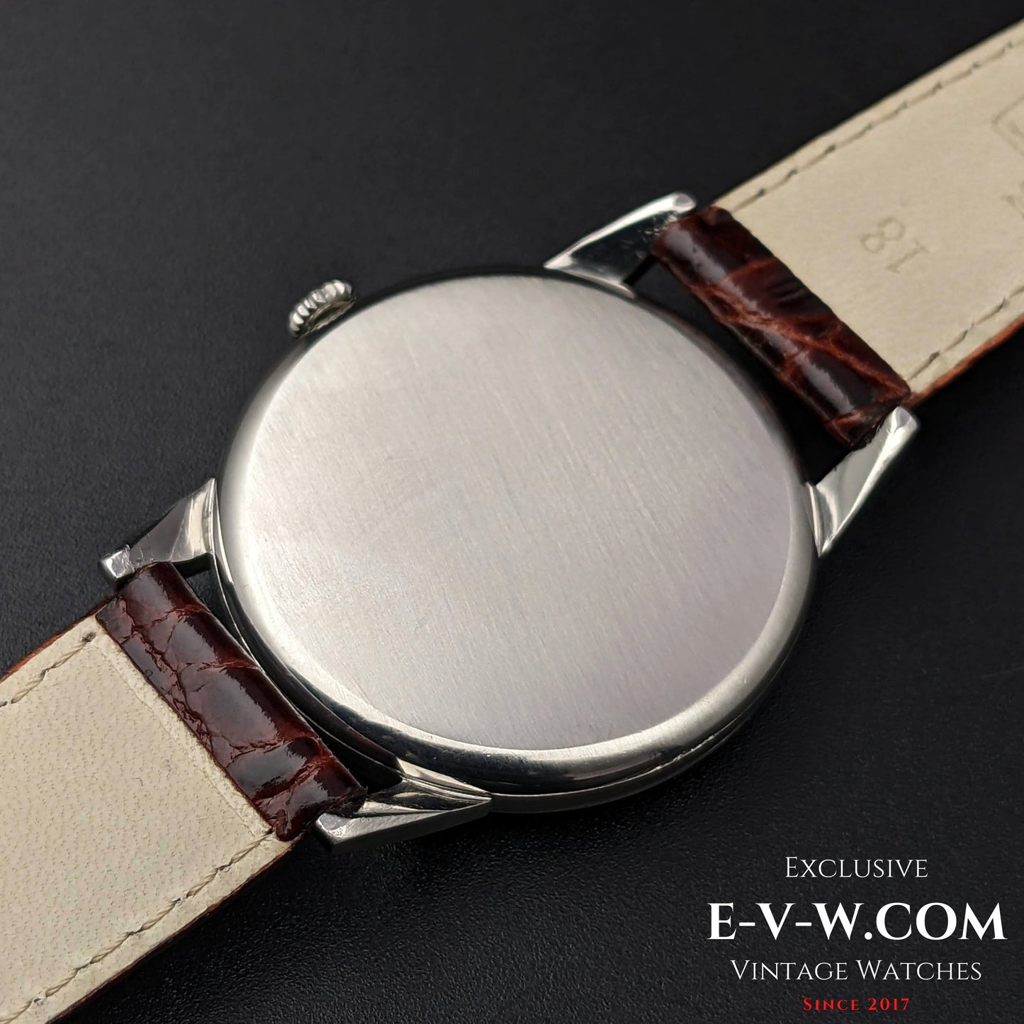Longines Calatrava Classique / Cadran rouge / Cal. 30L / Vintage 1961