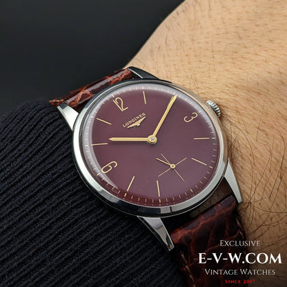 Longines Calatrava Classic  Red Dial  /cal. 30L / Vintage 1961