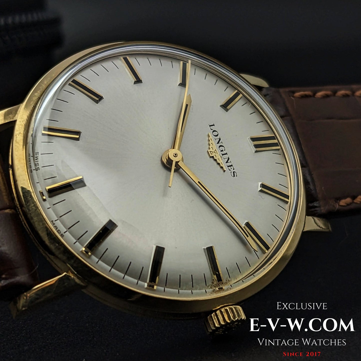 Longines Classic Vintage 1970 en or 18 carats / Cal 284