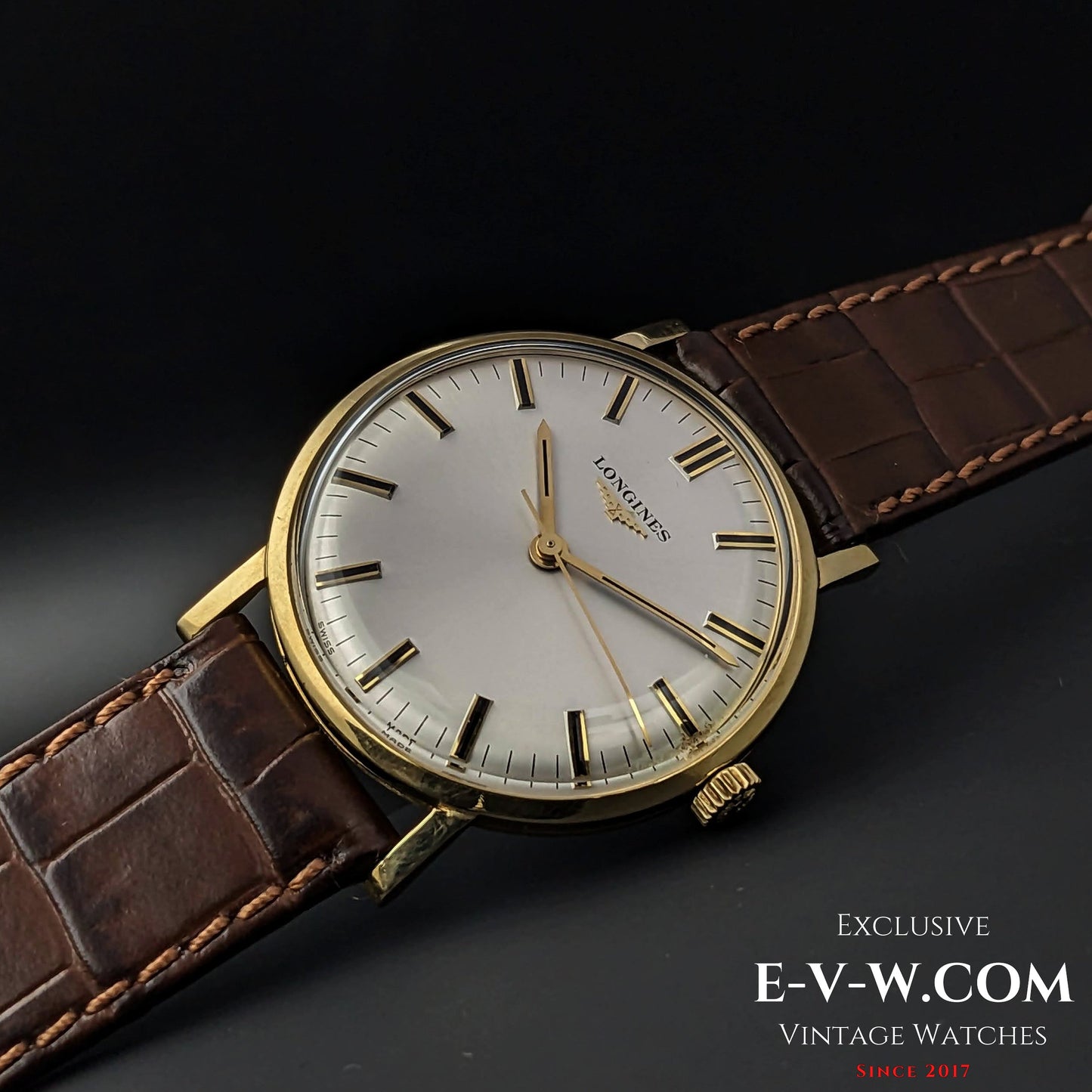 Longines Classic Vintage 1970 en or 18 carats / Cal 284