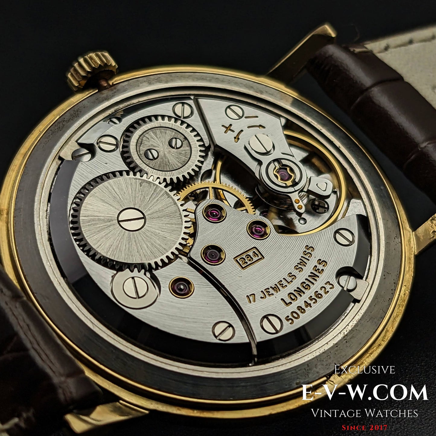 Vintage 1970 Longines Classic 18K Gold / Cal 284 / Ref 8541