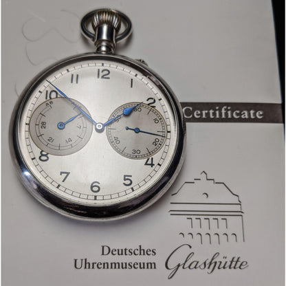 A. Lange &amp; Söhne Montre de Poche Seconde Guerre Mondiale Militaire U Boat B-Uhr 1945