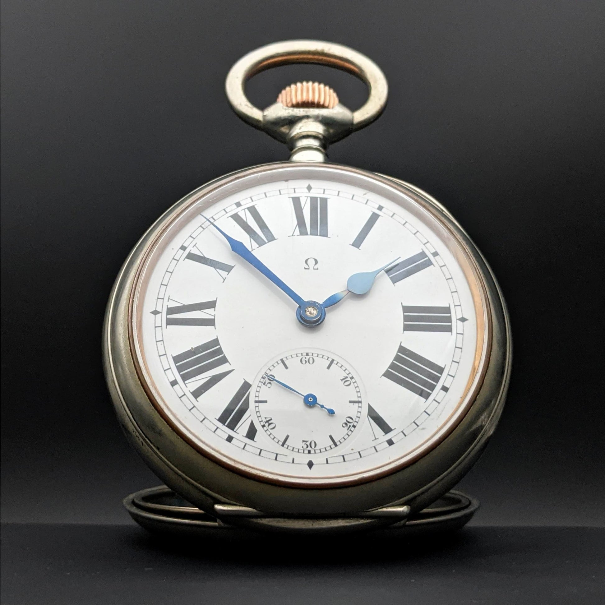 Omega 8 Days / Antique 1906 / Fully Serviced - Pocket Watch