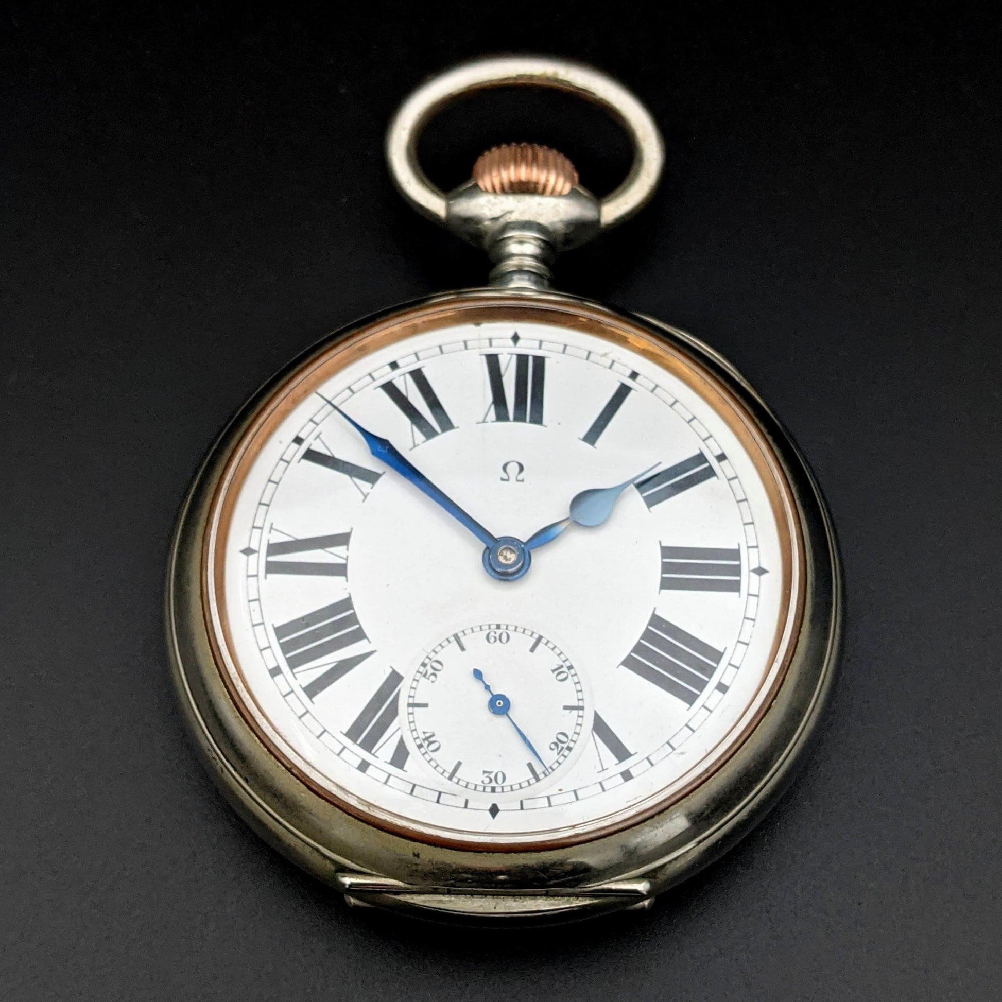 Omega 8 Days / Antique 1906 / Fully Serviced - Pocket Watch