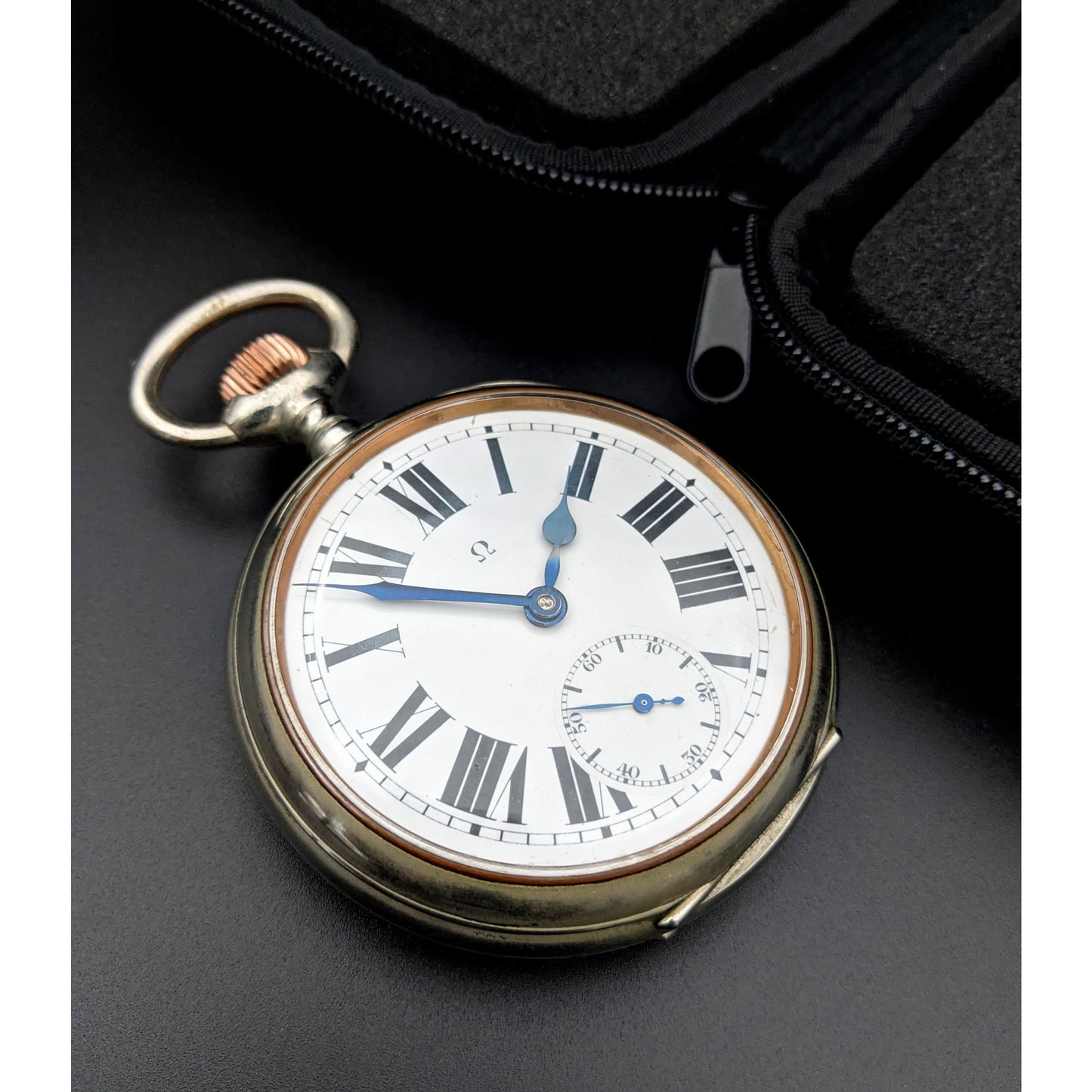 Omega 8 Days / Antique 1906 / Fully Serviced - Pocket Watch