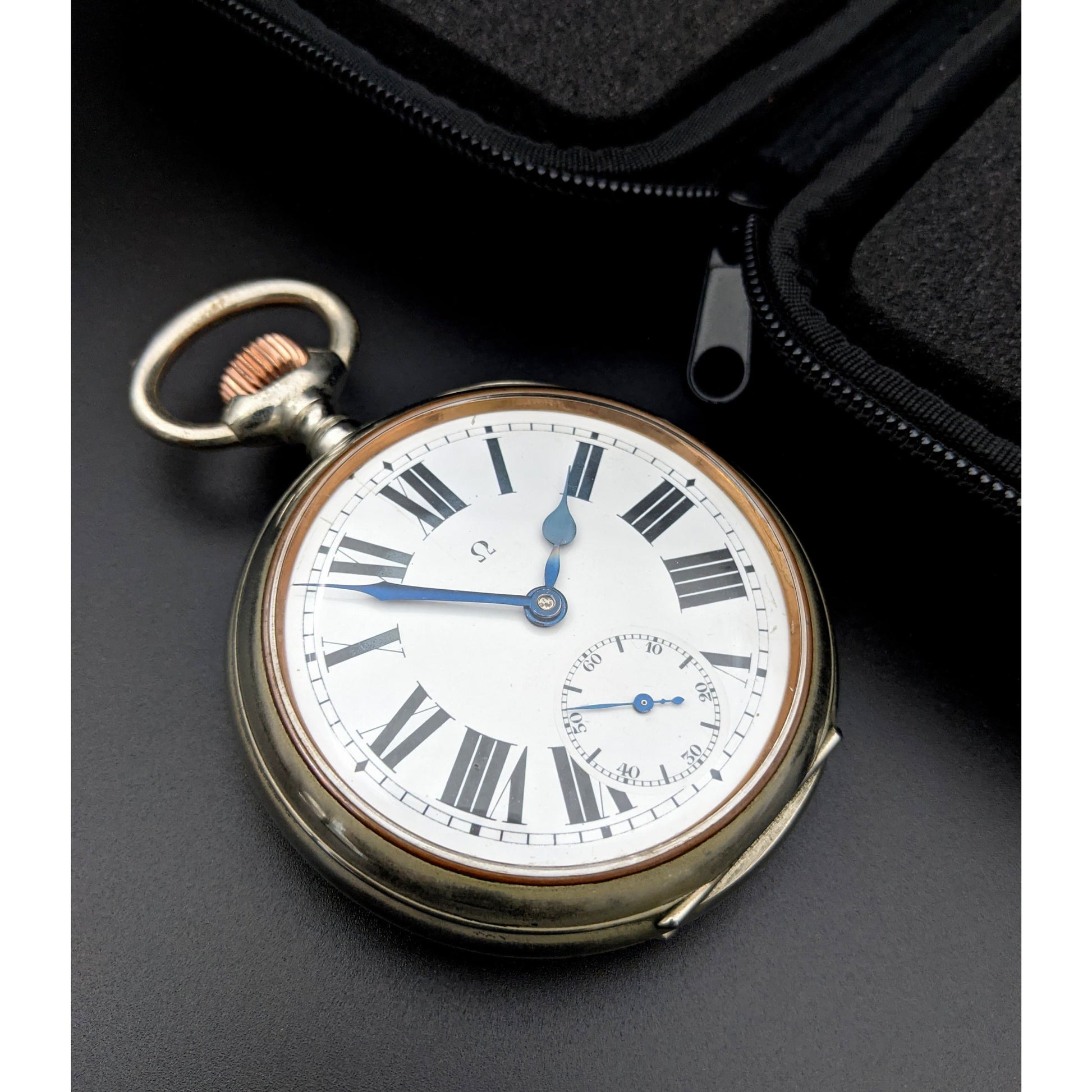 Omega 8 Days / Antique 1906 / Fully Serviced - Pocket Watch