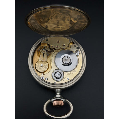 Omega 8 Days / Antique 1906 / Fully Serviced - Pocket Watch