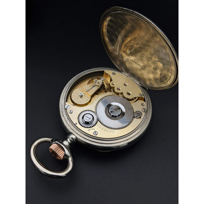 Omega 8 Days / Antique 1906 / Fully Serviced - Pocket Watch