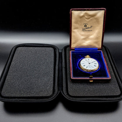 Antique Patek Philippe 18k Gold Pocket Watch 1877 