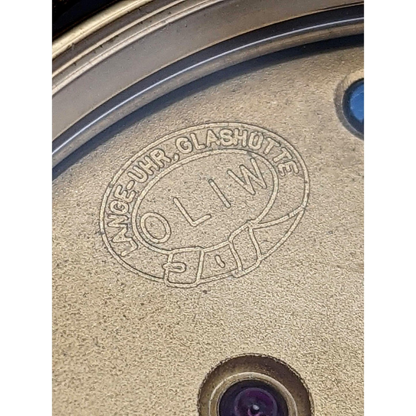 Deutsche Uhren Fabrikation Glashütte "OLIW" Lange Uhr Antique Watch1938 - Seulement 6500 pièces ont été fabriquées -Montre de mariage