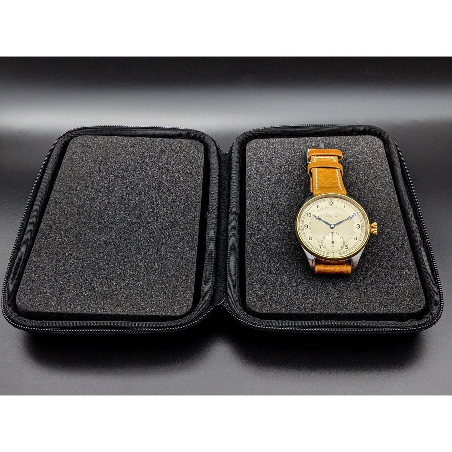 Deutsche Uhren Fabrikation Glashütte "OLIW" Lange Uhr Antique Watch1938 - Seulement 6500 pièces ont été fabriquées -Montre de mariage