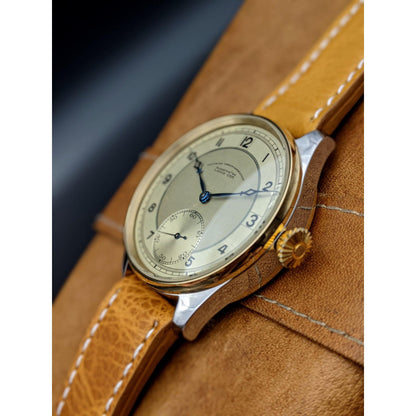 Deutsche Uhren Fabrikation Glashütte "OLIW" Lange Uhr Antique Watch1938 - Seulement 6500 pièces ont été fabriquées -Montre de mariage