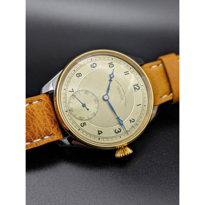 Deutsche Uhren Fabrikation Glashütte "OLIW" Lange Uhr Antique Watch1938 - Seulement 6500 pièces ont été fabriquées -Montre de mariage