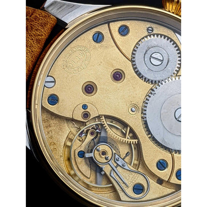 Deutsche Uhren Fabrikation Glashütte "OLIW" Lange Uhr Antique Watch1938 - Seulement 6500 pièces ont été fabriquées -Montre de mariage