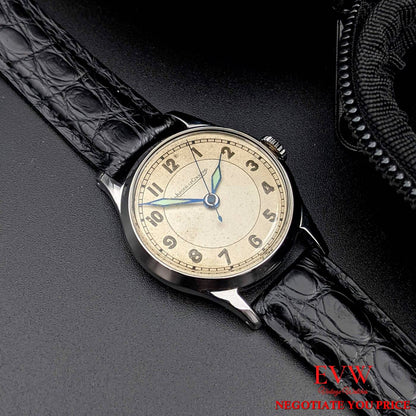老式手表 Jaeger-LeCoultre 皇家空军二战军事校准。 P478